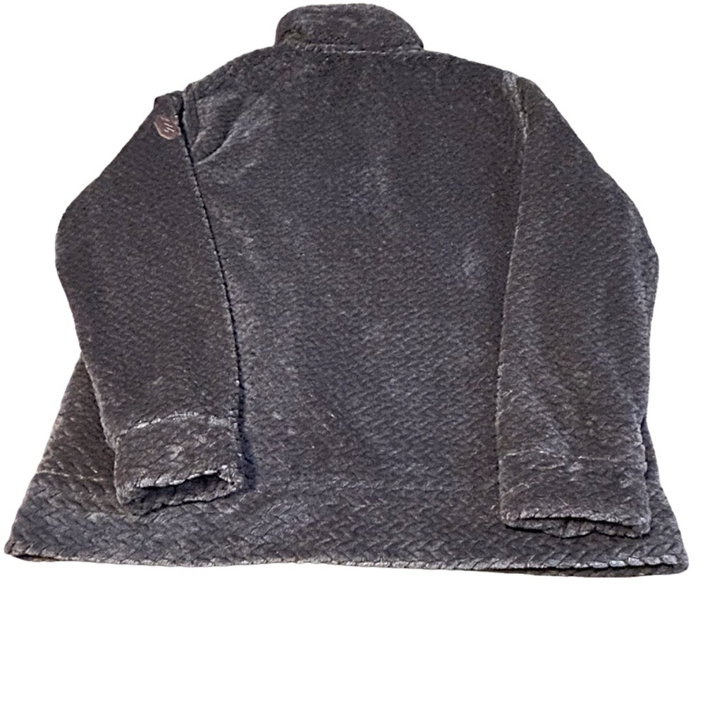 Free Country Butter Pile Fleece Jacket Size L Brown Plush Cozy NWT - Picture 4 of 13